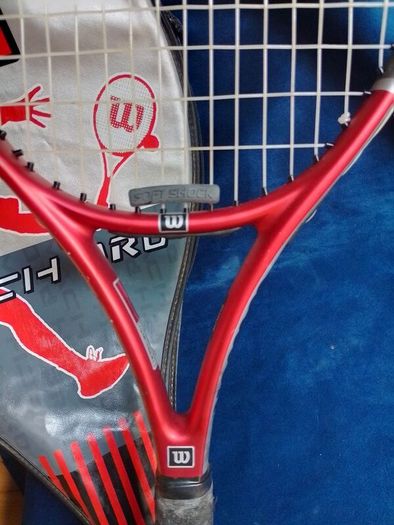 Vintage Early-2000s Wilson Mach Pro Tennis Racket