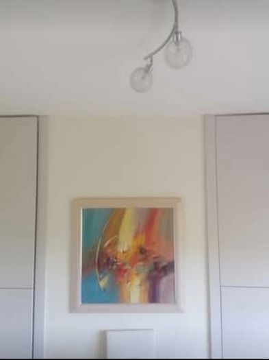 2x large abstract wall art home decor