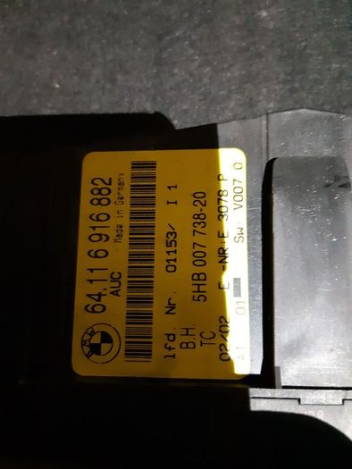 climat control bmw e46 3 series