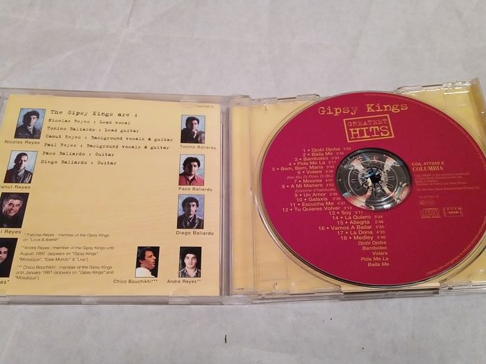 Gipsy Kings Greatest Hits Cd