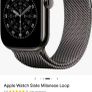Apple Watch slate Milanese loop Image 5