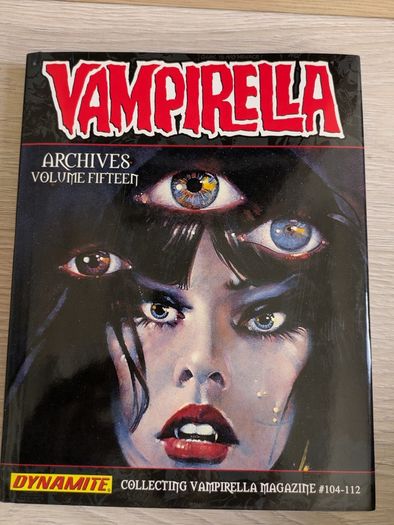 Complete Vampirella Archives 15 Volume Hardcover Comic Book Set, Omnibus Library edition