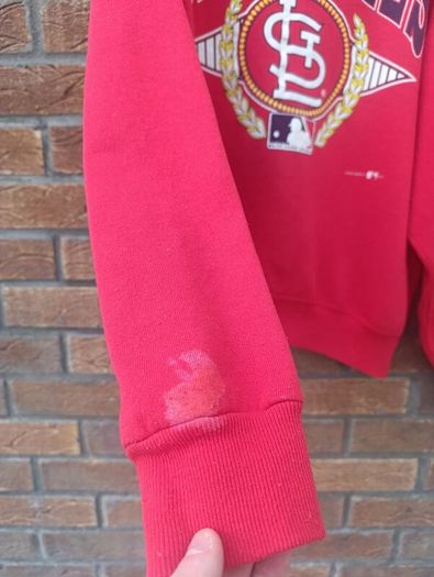 Vintage 1993 Cardinals Baseball Sweater Womens Large L