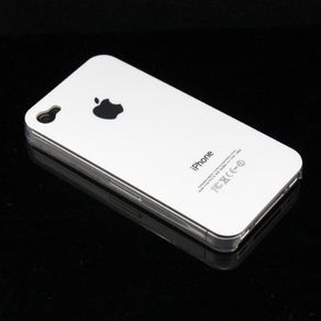 White Hard Case For Apple iPhone 4 / 4S + Screen Protector