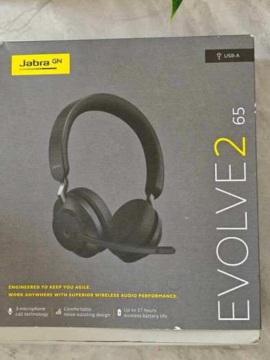 jabra Evolve 2 65 Wireless Conference Zoom Teams Headset