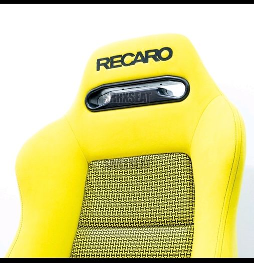 yellow recaros