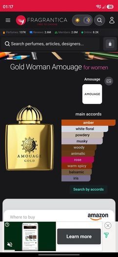 Amouage Gold for her