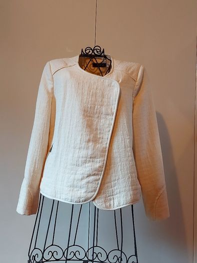 Mint Velvet cream blazer jacket 12
