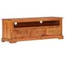 TV Cabinet 120x30x40 cm Solid Acacia Wood Image 9