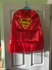 halloween superman/batman cape