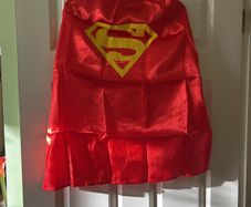 halloween superman/batman cape