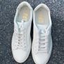 Pantofola Doro White Leather Trainers Image 3