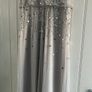 Brand New Silver Grey Chiffon & Sequin Floor Length Party Dress Size UK8 Image 3