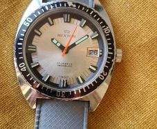 Vintage Rexton Swiss Skin Diver Watch - 17 Jewels - 1970s