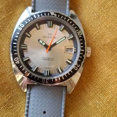 Vintage Rexton Swiss Skin Diver Watch - 17 Jewels - 1970s