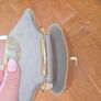 Sandro gold leather handbag Image 7