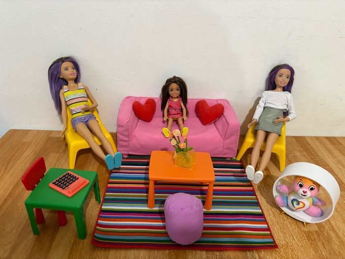 Barbie Skipper & Chelsea Set