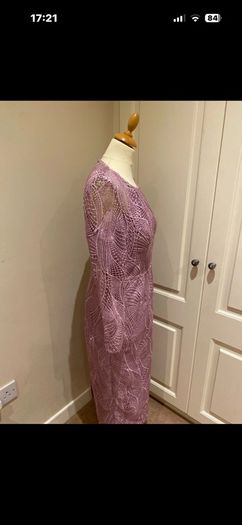 John Charles London lined occasion dress size 14