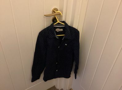 Blue spotted shirt age 8/9
