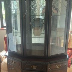 Mahogany drinks cabinet