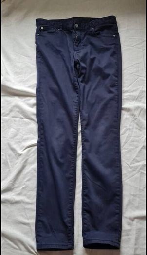 Armani j10 cotton pants size 29/29 zip fly navy in excellent condition