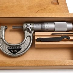Poland Micrometer MK 0-25mm (0.01mm) - Brand New Old Stock NOS