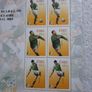 Stamps,Irish soccer Heroes. Image 3
