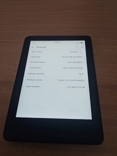 Kindle 10th Gen without Ads