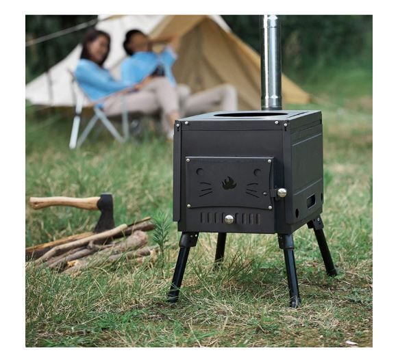 Cast Iron Outdoor Stove Portable Tent Wood Stove