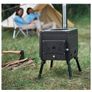 Cast Iron Outdoor Stove Portable Tent Wood Stove Image 5