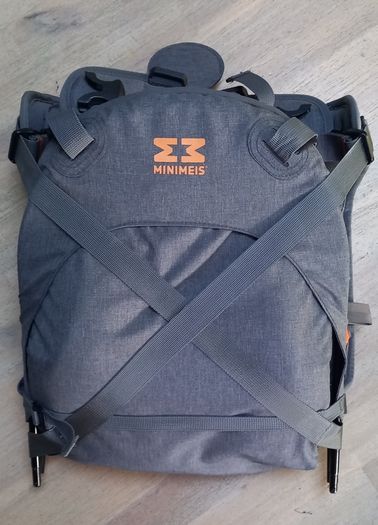 MiniMeis G4 Shoulder Carrier, orange/grey