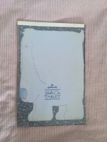 VINTAGE Hallmark Write-On TABLET note paper