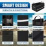 Car Boot Organiser, Car Organiser with Foldable Cover, Collapsible Car Storage, Non-Slip Car Boot Storage (FREE POSTAGE) Image 6