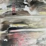 Original Painting Original Seascape Poolbeg Chimneys Natural Aesthetic Image 4