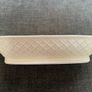 Vintage Mid-Century pale yellow Ceramic Window Box Planter Image 3