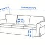 EKTORP 3-seat sofa Image 4