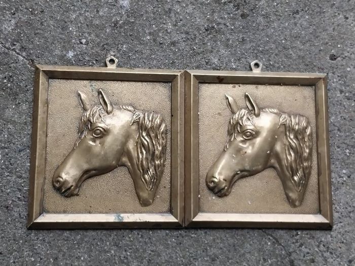 Brass Horses x 2