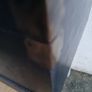 Vintage Black Wooden Chest Image 5