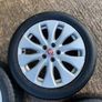2017 Jaguar Alloys Wheels and Tyres full car for parts Image 5