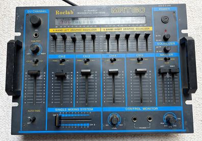 Vintage Roclab MRT60 10-Channel DJ Mixer