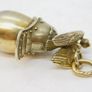 Faberge silver gilt egg form pendant circa 1908 Image 3