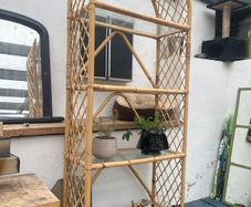 Bamboo shelf thing