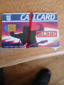 Telecom Eireann Blink Limited Edition 20 Unit Callcard
