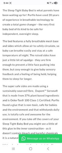 Purflo Baby Sleep Nest