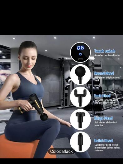 Fascia Brand new Heavy duty message guns for sale, 6 modes and touch screen