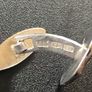 Danish Silver Art Nouveau Cufflinks Image 3