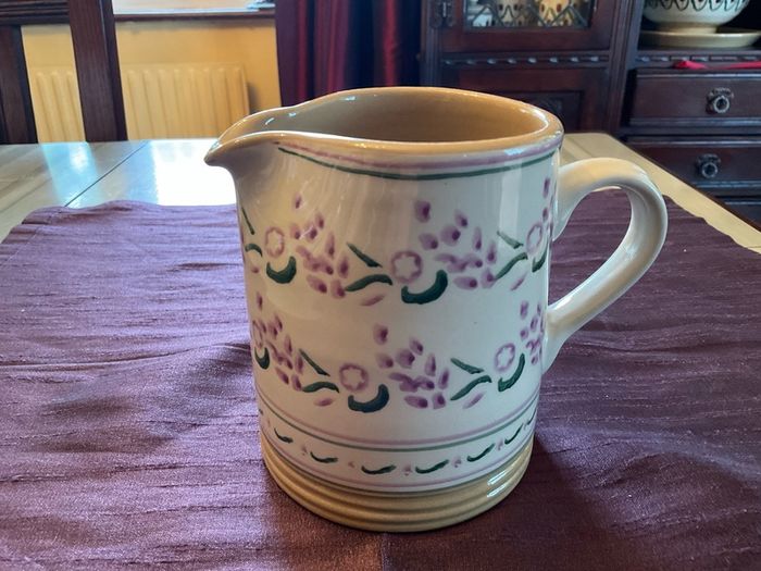 Nicholas Mosse lavender collection from Washington creek . Mugs, jugs , tea pot and platter .pricing the mug fir this ad
