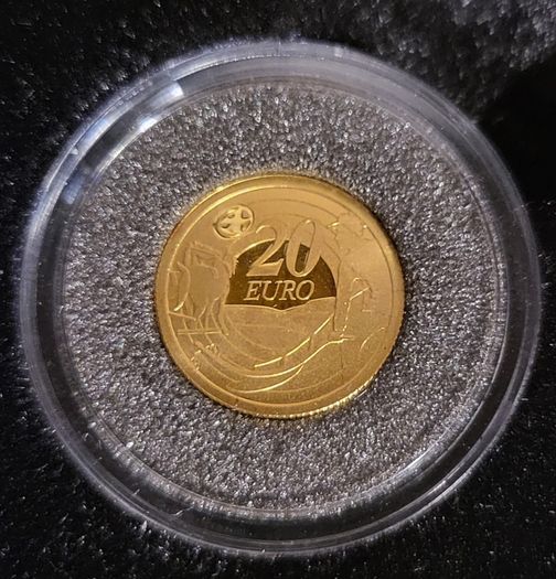 gold proof Plough man coin