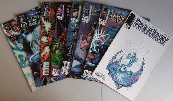 Wildstorm Divine Right Comics