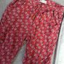 Girls zara paisley trousers 7-8 Image 2